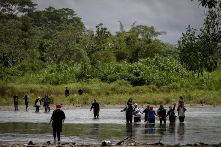 Migrants in Panama deported from US moved to Darien jungle region