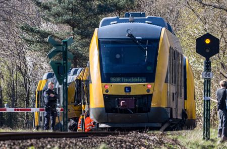 Two trains collide in Denmark, injuring 17 people, emergency service says
