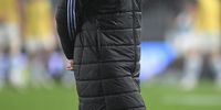Coach Scott Robertson of New Zealand looks on during The Rugby Championship match between New Zealand All Blacks and Argentina at Eden Park on August 17, 2024 in Auckland, New Zealand. (Photo by Hannah Peters/Getty Images)