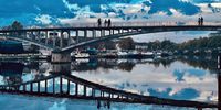 Lost in France: actually in Auxerre before heavy thunderstorms. Photographer: Gerd Marschner 