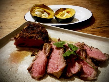 What’s cooking today: Marinated whole sirloin on the braai