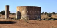 This cement dam was built during the  Lebowa homeland government administration before 1994. It still stands but has no water.( Photo: Lucas Ledwaba/Mukurukuru Media)