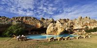 The glorious pool at Kagga Kamma