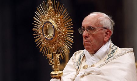 Pope Leads Catholics In First Worldwide "Holy Hour"