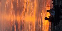 Sunset colours. Photographer: Leo Shub