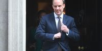 Foreign Secretary Dominic Raab leaves 10 Downing Street on April 9, 2020 in London, UK. Raab publicly backed the coup in Bolivia in November 2019. (Photo: Peter Summers/Getty Images)<br>