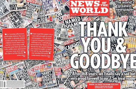 UK: The day the News died