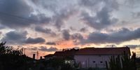 Sunset from my kitchen window, Esmoriz Portugal. Photographer: Glória Clegg