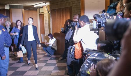 The day in photos: Oscar and the media, day two