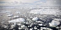 East Antarctic sea ice during the summer of 2009/10, as seen from the SA Agulhas I, the South African polar research vessel. (Photo: Tiara Walters)