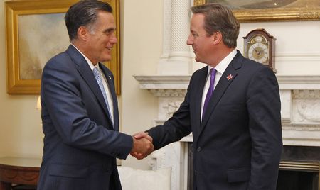 Romney's adventure abroad begins with stumbles