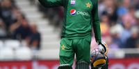 Pakistan batsman Babar Azam celebrates his century during the fourth ODI between England and Pakistan at Trent Bridge on 17 May 2019 in Nottingham, England. (Photo: Stu Forster / Getty Images)