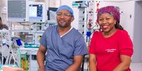 Dr Mogau Lamola, head of the ear, nose and throat department at Nelson Mandela Children’s Hospital, and Dr Tercia Tsakani Nkuna-Shilenge, an ear, nose and throat surgeon who will be assisting with the Su-por surgery on Friday, 29 August. (Photo: Nelson Mandela Children's Hospital)