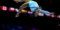 Simone Biles of the Team United States competes on Balance Beam during Women's Qualifications on Day Two of the FIG Artistic Gymnastics World Championships at the Antwerp Sportpaleis on October 01, 2023 in Antwerp, Belgium. (Photo by Matthias Hangst/Getty Images)