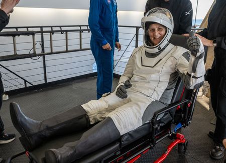 NASA astronauts 'Butch and Suni' return to Earth after drawn-out mission in space