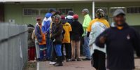 The voting station for the by-elections at Heidedal Primary School in Borcherds, George. (Photo: Shelley Christians)