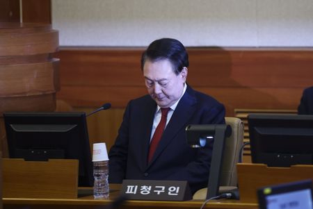 South Korea's ex-leader Yoon lay on floor of cell and refused to be questioned, prosecutors say