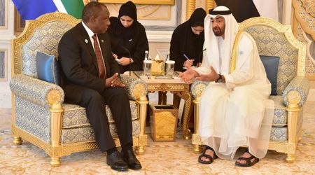 Ramaphosa returns to South Africa with 20 billion reasons to feel better, but back home is where his real problems still are