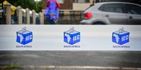 IEC barrier tape outside a voting station in Durban, South Africa. (Photo: Gallo Images / Darren Stewart)