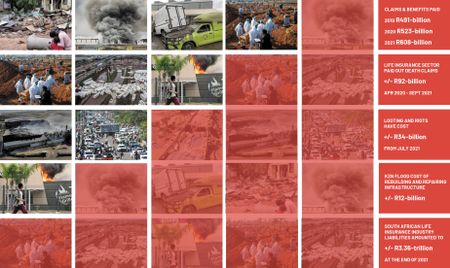 SA insurance industry drowning in claims after KZN flash floods, Covid-19 and July riots