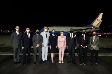 US House Speaker Pelosi lands in Taiwan, defying Chinese warnings