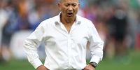 Australia coach Eddie Jones looks on during their World Cup group-stage match against Fiji at Stade Geoffroy-Guichard in Saint-Etienne on 17 September 2023. (Photo: Chris Hyde / Getty Images)