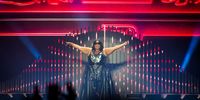 MELBOURNE, AUSTRALIA - JULY 17: Lizzo performs at Rod Laver Arena on July 17, 2023 in Melbourne, Australia. (Photo by Naomi Rahim/WireImage)