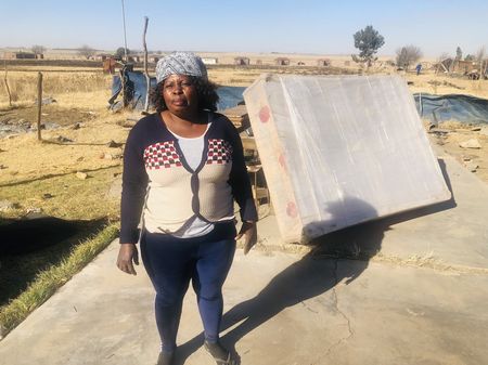 Long, cold nights and no new accommodation for Marievale families after army destroys shacks
