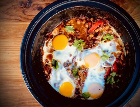 What’s cooking today: Spicy chickpea breakfast bake