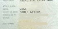 Experience Chavalala's corrected birth certificate, received after two decades. (Photo: Supplied)