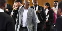 Ace Magashule and his co accused in the asbestos roof case yet again appeared in the Bloemfontein High court. He Magashule addressing the media maintains his innocence in these matter. The case was then postponed to the 15th of April to the 23 of June for a trail.Photo:Supplied