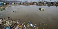 Floods in Lwandle informal settlement in Strand. (Photo: Gallo Images / Brenton Geach)
