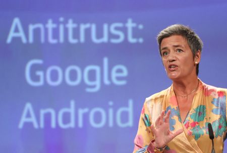 Google hit with record-breaking EU fine