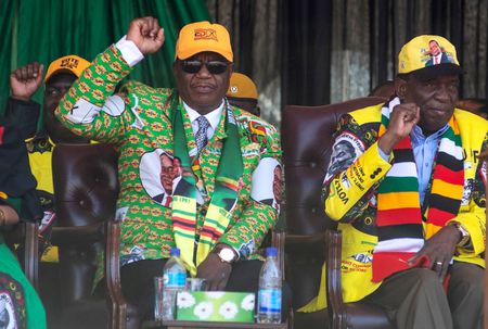 Zimbabwe's president names his deputy as new health minister