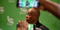 Leader of ActionSA Herman Mashaba speaks to the media on Tuesday when the new City of Tshwane council was inaugurated. (Photo: Alet Pretorius)