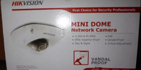 The Hikvision DS-2CD7153-E Network Mini Dome Camera may be ‘vandal proof’, but the same could not be said for its immunity to cyber vandals. Its 2013 vulnerability was assigned the most serious security rating possible. (Image supplied)