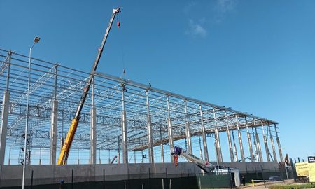 New warehouse springs up next to poison-soaked UPL explosion site