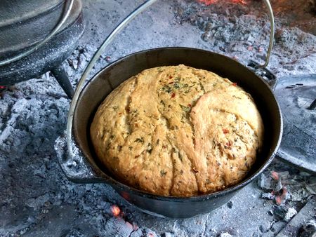 What’s cooking today: Chimichurri braai bread