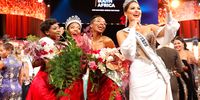 CAPE TOWN, SOUTH AFRICA - OCTOBER 16: Lalela Mswane crowned  Miss South Africa 2021   at Grand West Casino on October 16, 2021 in Cape Town, South Africa. Miss South Africa is a national beauty pageant  that selects South African representatives to compete in two of the Big Four international beauty pageants, Miss World and Miss Universe, and also selects another representative to participate in minor international pageant Miss Supranational.  (Photo by Gallo Images/ER Lombard)