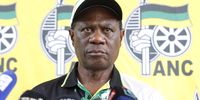 Deputy President Paul Mashatile at an ANC event.