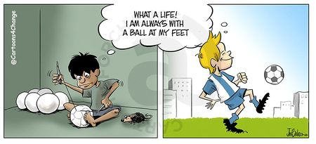 Cartoons for Change highlight scourge of child labour