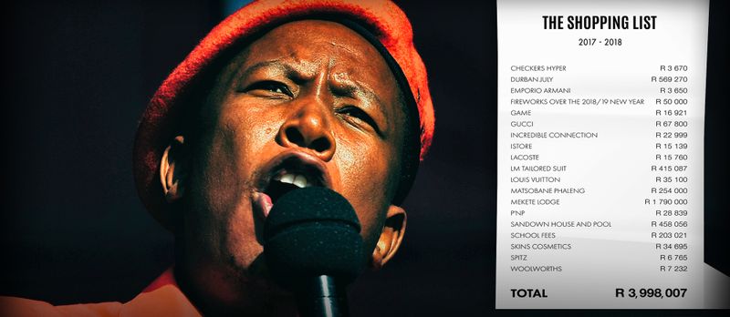 From Our Archives - VBS Theft & Money Laundering: Julius Malema’s time of spending dangerously | Daily Maverick