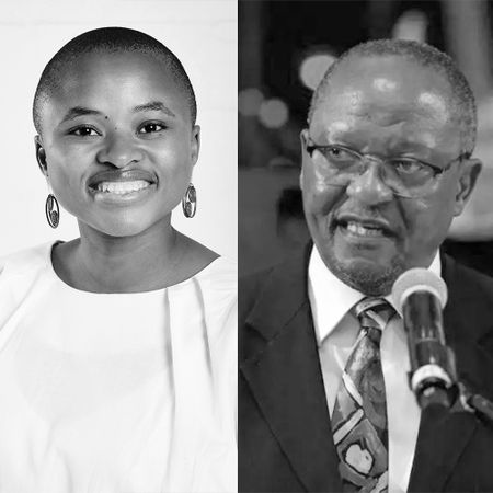 Njabulo S Ndebele and Judy Sikuza 