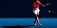 Rafael Nadal of Spain in action against Hugo Dellien of Bolivia during a first round match during day two of the Australian Open tennis tournament at Melbourne Park in Melbourne, Australia, 21 January 2020.  EPA-EFE/SCOTT BARBOUR AUSTRALIA AND NEW ZEALAND OUT  EDITORIAL USE ONLY
