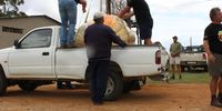 Pumpkin competitors arrive at the 2020 Heidelberg Pumpkin Festival. (Photo: Heidelberg Giant Pumpkin Festival)