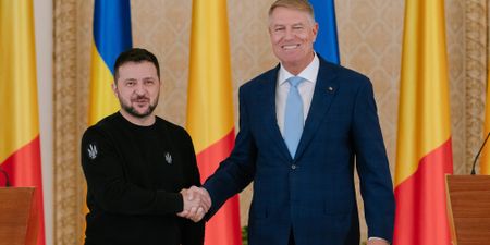 Zelensky visits Romania to elevate strategic partnership; Germany pledges €1bn to boost air defence