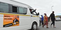 Members of  Good Party dancing and singing outside a voting station at John Pama primary  in Nyanga where the by-elections for Ward 38 is taking place.Candidates for this ward are Suzanne Zumana ( ANC) Lulama Bhenge (Good) Siyamthemba Ndlezana of DA and Tshepo Mothlabane of EFF.(Photo: Xabiso Mkhabela)