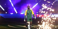 Siya Kolisi of South Africa looks on, after walking out of the tunnel and being presented to the crowd ahead of making his 100th Cap Appearance for South Africa, prior to the Autumn Nations Series 2025 match between France and South Africa at Stade de France on November 08, 2025 in Paris, France. (Photo by David Rogers/Getty Images)