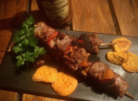 What’s cooking today: Drunken peach & pork sosaties