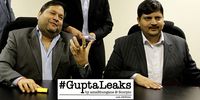 Photo of Ajay and Atul Gupta by Gallo Images.